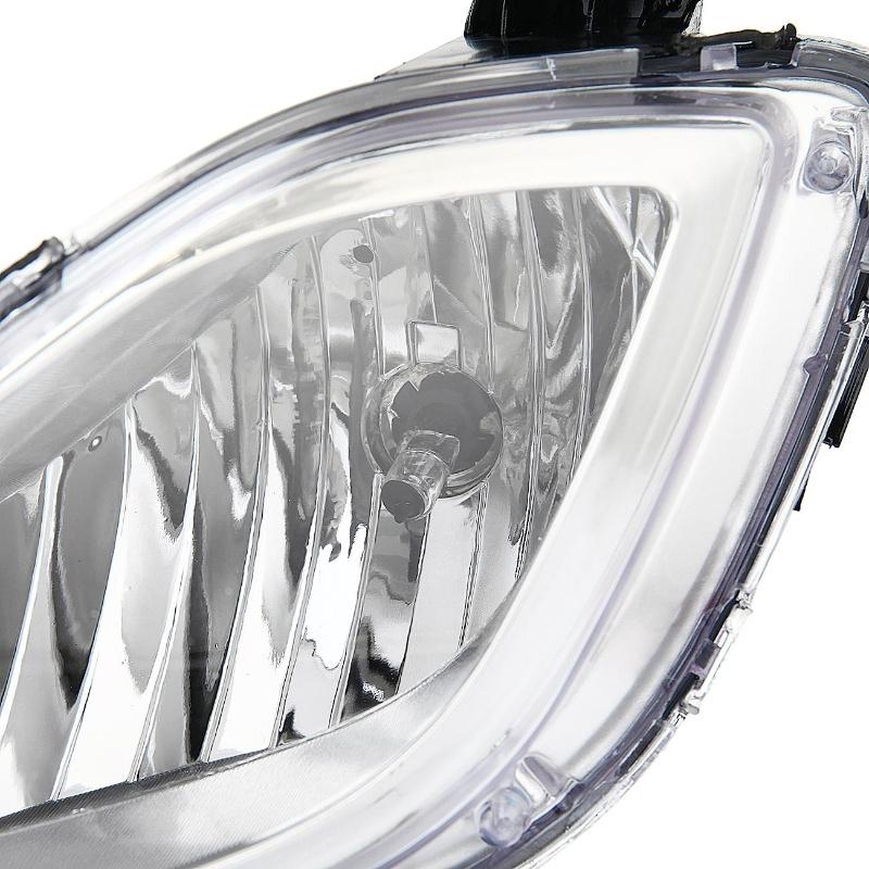 1 Pair Car Front Bumper Fog Lights Signal Lamp Fit for 2011 2012 2013 Hyundai