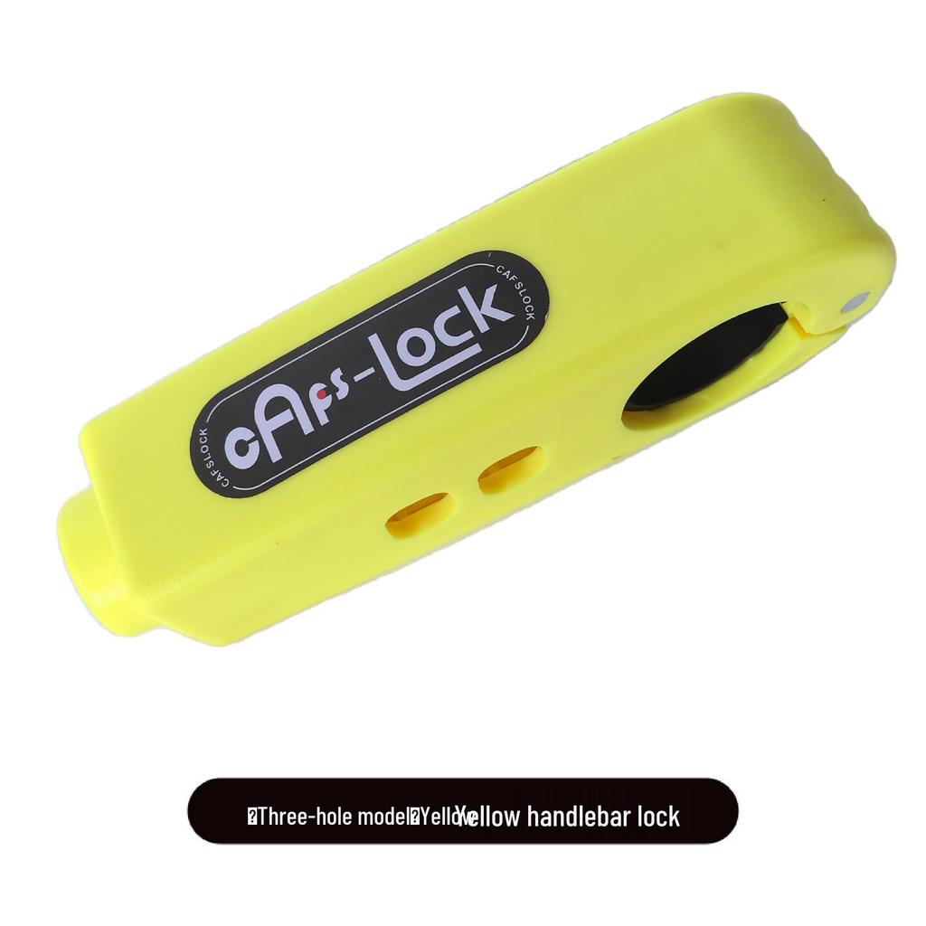 Universal Anti-Theft Motorcycle Handlebar & Throttle Lock with Alarm