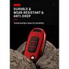 Copri Telecomando HIBEYO per Renault Kadjar Captur Megane Sandero Stepway Logan Clio 5 Accessori Copri Guscio Chiave Intelligente per Renault Kadjar Pieghevole 3
