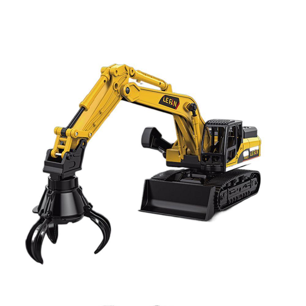 Drill Excavator Engineering Models Cars Model Toys Inertial Truck Toy  Children Gift