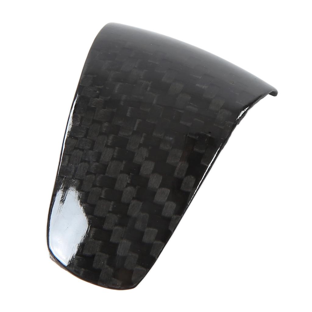 Car Gear Shift Knob Protect Cover Carbon Fiber Replacement for Ford Edge 2015?2018