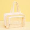 Waterproof Fitness Travel Bag - Large Capacity, Wet/Dry Separation, Thickened Transparent Portable Handbag