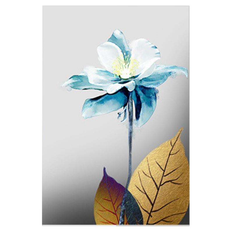 Abstract Flower Butterfly Canvas Painting Modern Wall Art Picture Modern Living Room Bedroom Wall Art Decorative Painting No Frame