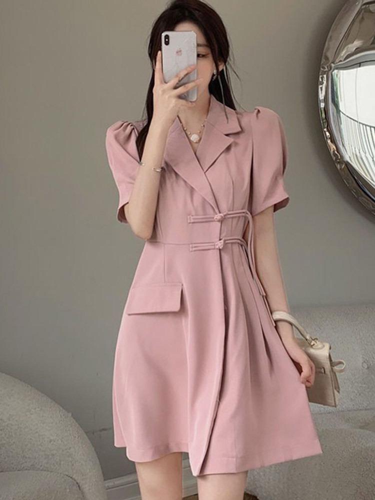 

2024 Summer Plus Size Women s High-End Waist-Slimming Long Dress in National Style 2XL (140-160 lbs)