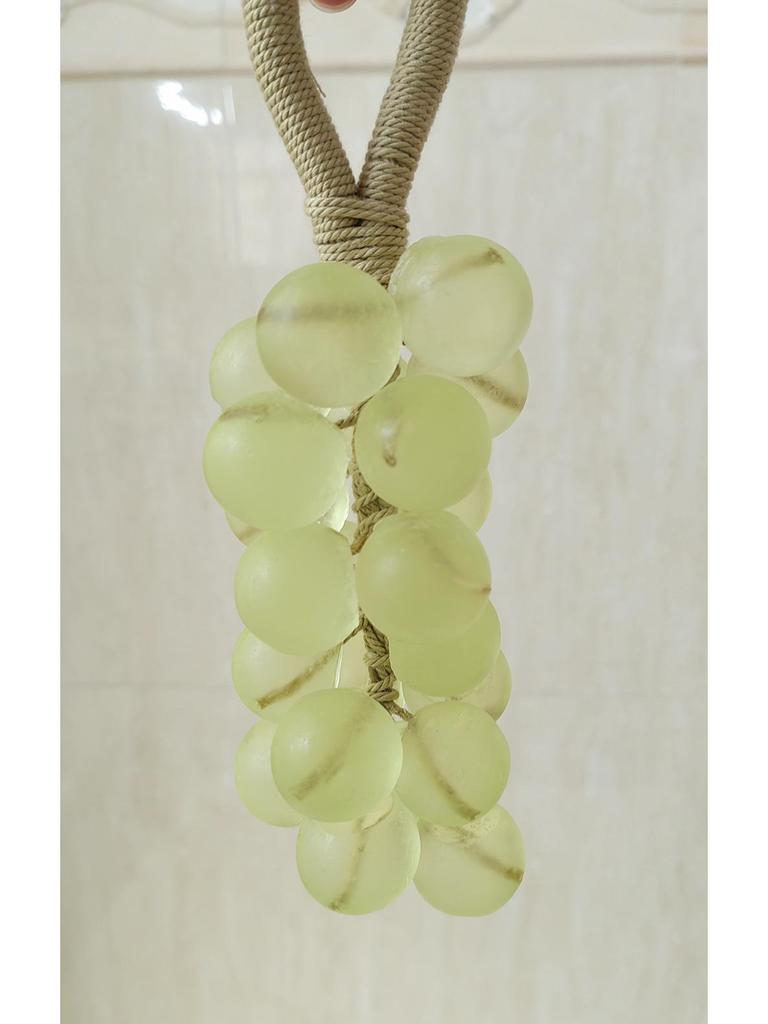 TK Transparent Grape Cluster Soap: Handmade, Long-Lasting Fragrance, Realistic Fruit Shape for Bathing and Hand Washing.