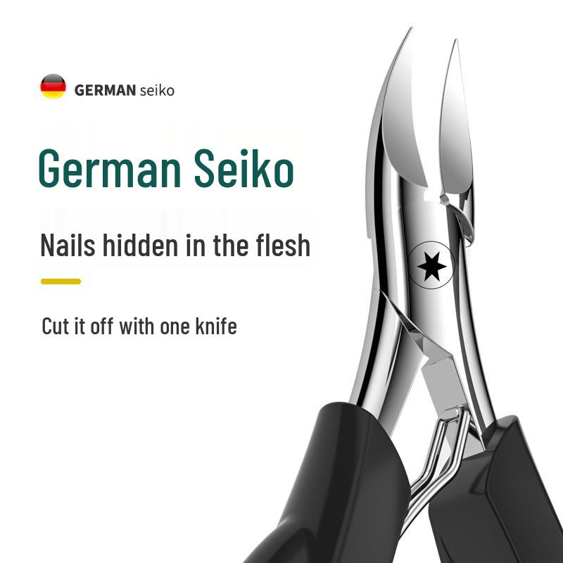 Cliper Profesional pentru Unghii Încarnate, Clește Oblic Ascuțit pentru Paronichie și Inflamație