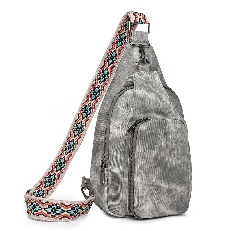 High-end Retro Fashionable Breast Bag for Women In Summer Travel Small Backpack Versatile Light One-shoulder Crossbody Bag