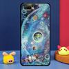 Moon Stars Space Case For Oppo A98 A78 A58 A15 A16 A17 A5 A9 A91 A52 A72 A76 A96 A74 A94 A54 S A57 A77 Cover