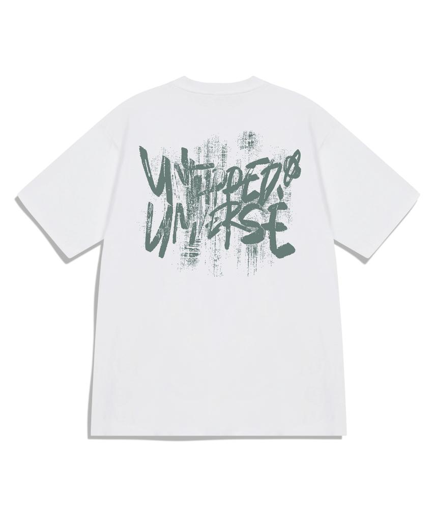 UNTAPPED STUDIO Universe Painting Brush Artwork Oversized Short Sleeve T-Shirt 8 Colors (Type A)