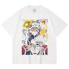 230 g/m² 100 % Baumwolle Demon Slayer V119 Shinobu Druck Unisex Schweres Baumwoll-T-Shirt