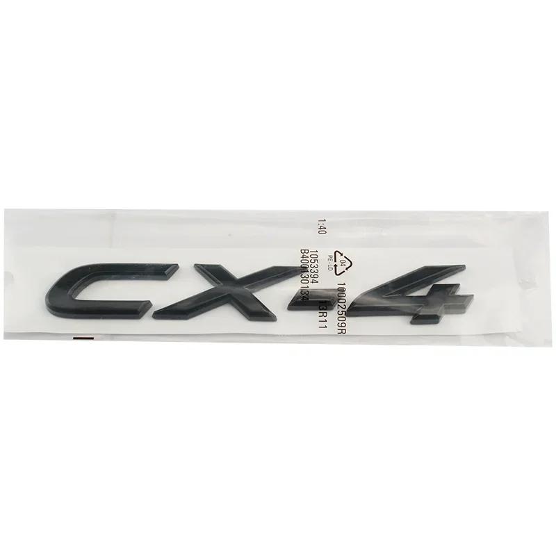 For Mazda CX4 CX5 CX7 Body Decoration Accessories Car ABS Rear Trunk Words Letters Logo Badge Emblem Decals Sticker hkwmg66
