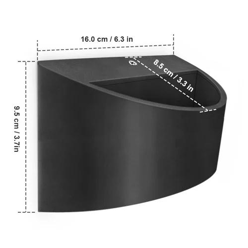 Wall Lamp LED Aluminum Wall Light 5W Outdoor Indoor Up Down Outdoor Wall Light Waterproof Deco Wall Lighting Decorative