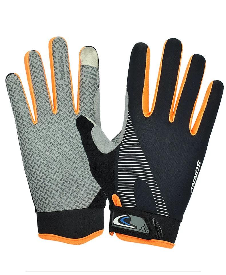 Unisex Parmaksız Bisiklet ve Balıkçılık Silikon Eldivenleri – Kaymaz, Dokunmatik Ekran Uyumlu, Güneş Korumalı