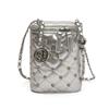 Design bright diamond box bag, new fashionable diamond chain bag, wind temperament crossbody shoulder bag