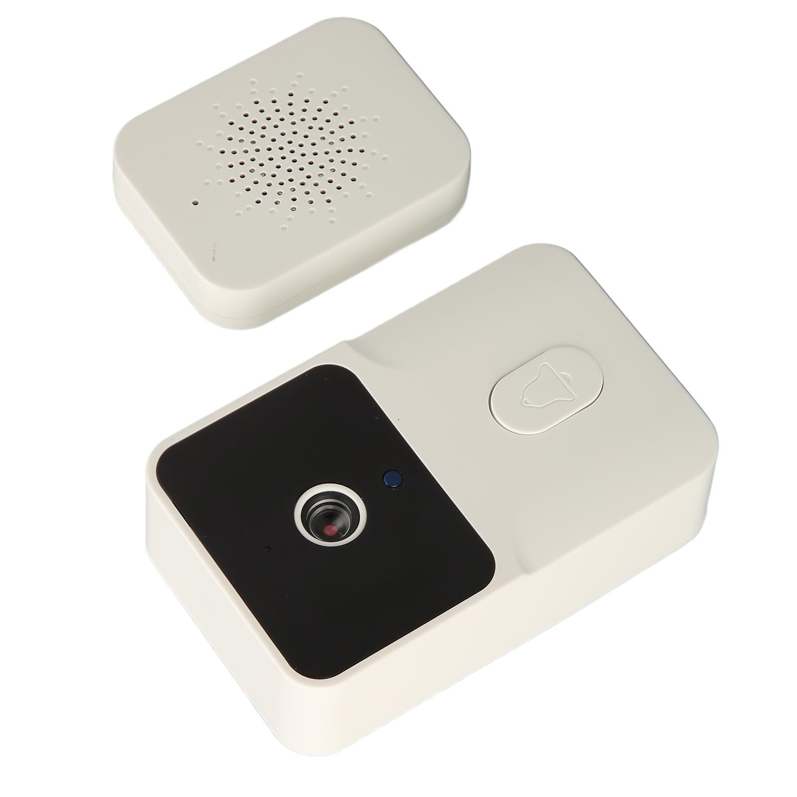 

WIFI Видеодомофон Обнаружение движения Угол 75 градусов Мобильное приложение Дистанционное управление Голосовой домофон