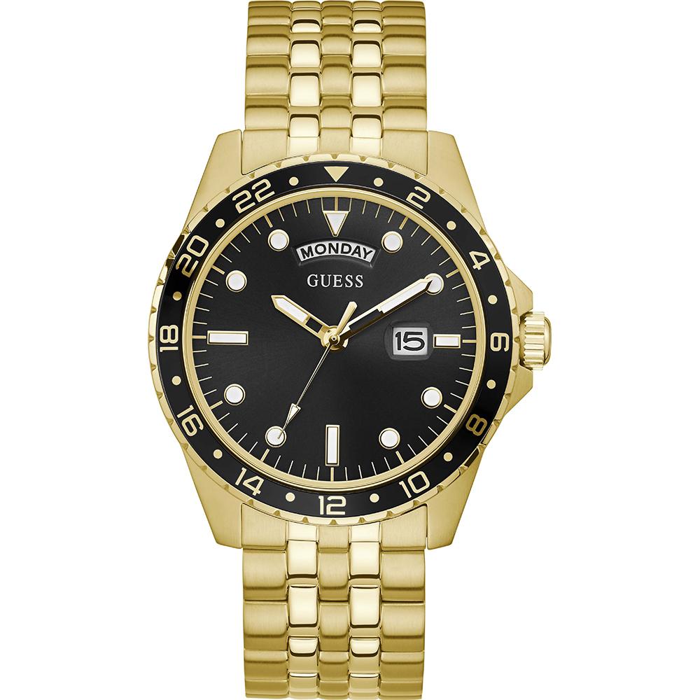 GUESS Comet Gold Stainless Steel Men s Quartz Watch GW0220G4 золотой