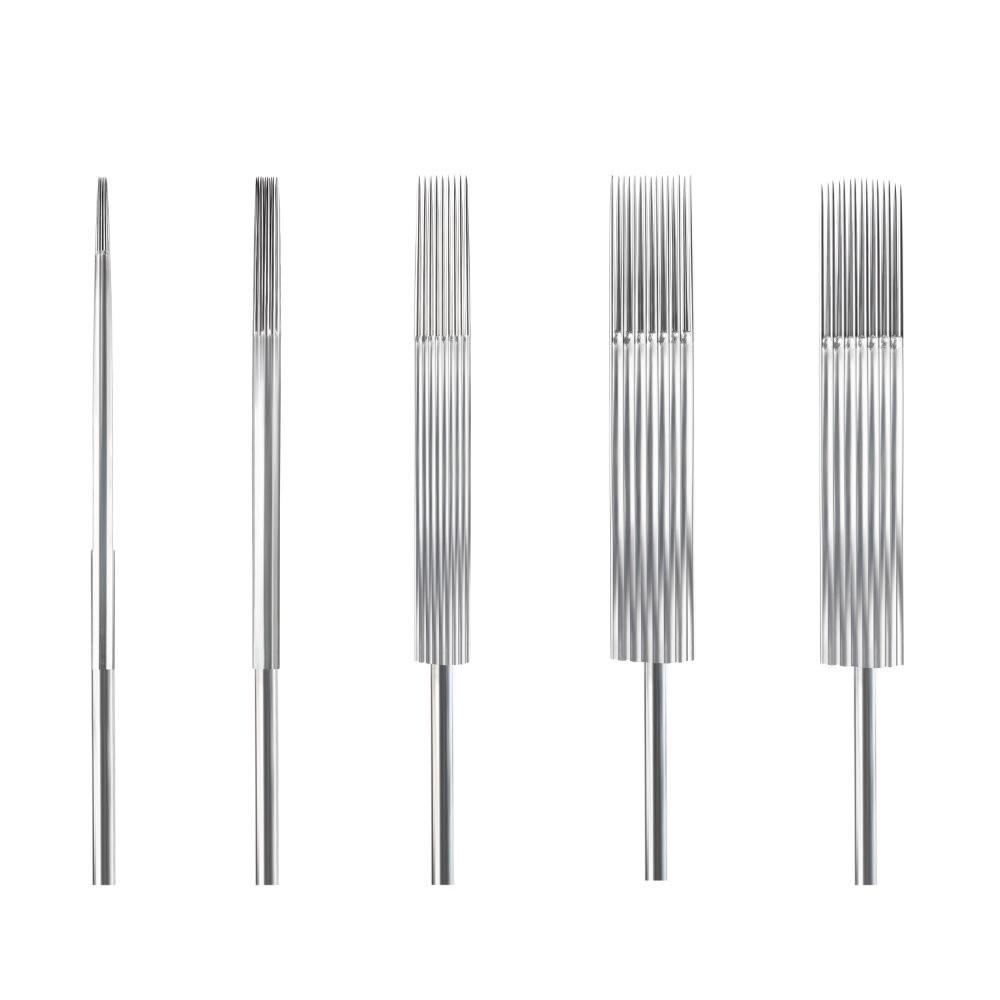 RS [round shader] needle 0.35 mm 9RS 1 piece