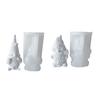 Silicone Mold Gnome Mold 3D Gnome Mold Epoxy Dwarf Plaster Mold for Soap Gnome Resin Molds Christmas Home Decorations