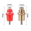 10Set New Chicken Waterer Nipples Drinkers Quail Chicks Turkeys Ducks Poultry Waterer Nipples Leak-Proof Automatic Spring Type