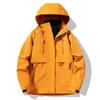 Outdoor mountaineering jacket men's and women's new spring and autumn three-in-one tooling jacket