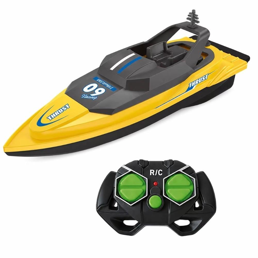 High-Speed Electric Speedboat Dual Motor Water Toy Outdoor Fun Racing Boat  Pool