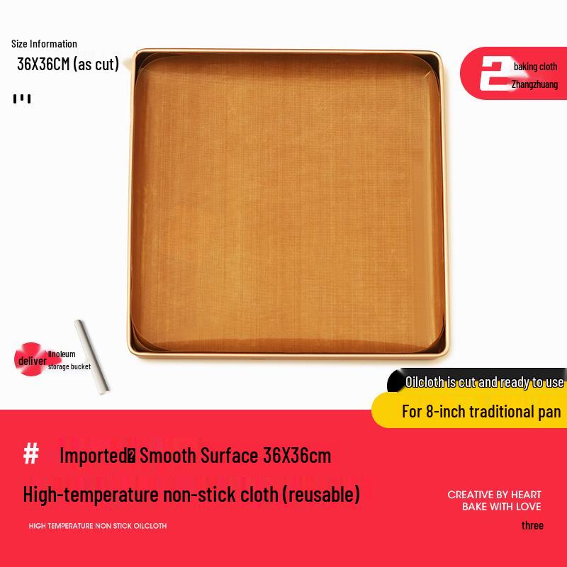 Non-Stick, Reusable, High-Temperature Baking Paper for Cakes, Household & Commercial Use