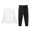Fashionable Versatile Loose Fleece Hoodie Comfortable Long Pants Casual Sports Suit Unisex Suit AWDVG77-2+AKLVC87-1