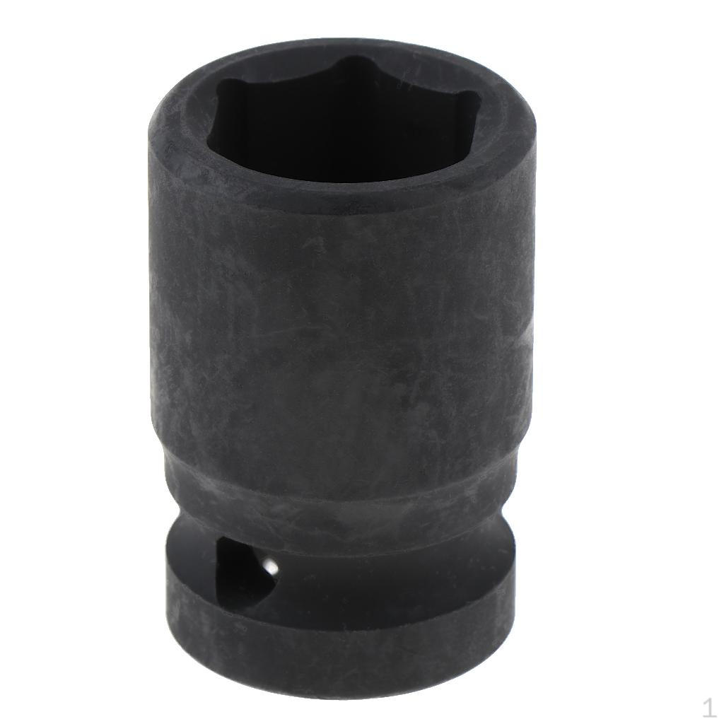 6 Point Hex Impact Socket Set 1/2 Inch Square Drive Tool 12.5mm