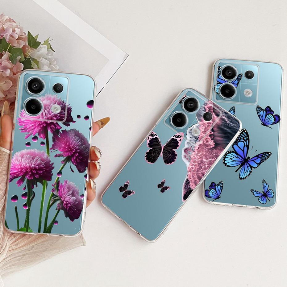 Klare TPU Hülle Für Xiaomi Poco X6 Pro PocoX6 Neuestes Style Handyhüllen Für POCO X 6 X6Pro Weiche Silikonhüllen Stoßfänger