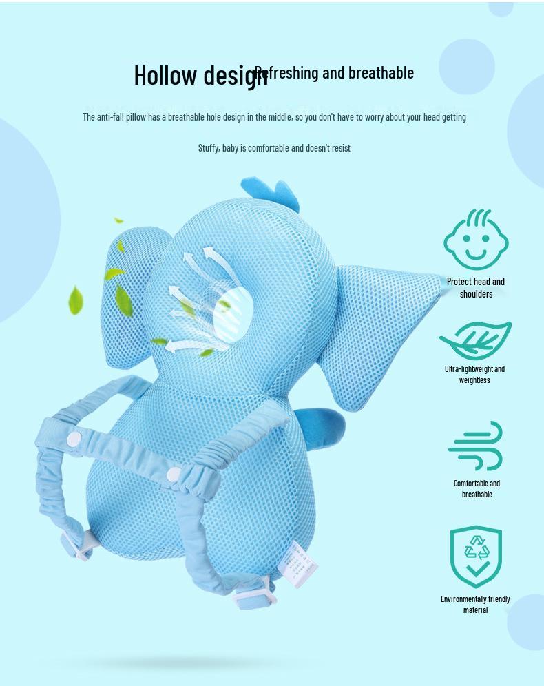 Infant Anti-Fall Head Protection Pillow for Toddlers - Summer Edition
