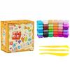 Ultra,light 36,color Modeling Set For Children, Including Playdough, Craft, And ,drying Toys For DIY Projects.