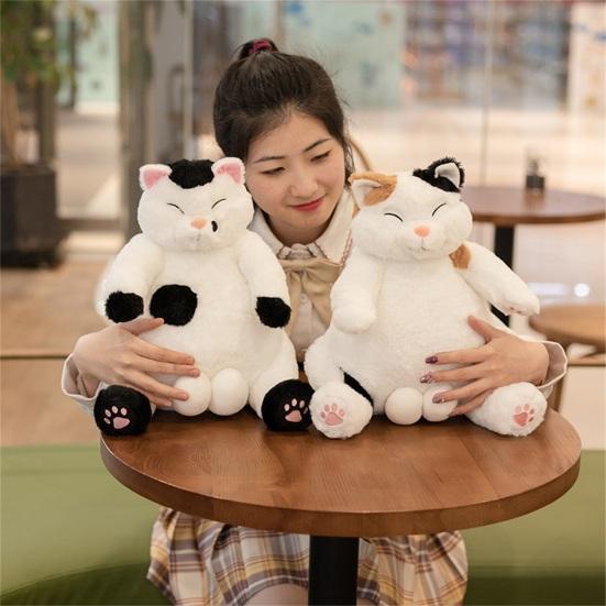 Durable Plush Doll Realistic PP Cotton Cute Cartoon Comfortable Cats Stuffed Doll for Daily Use