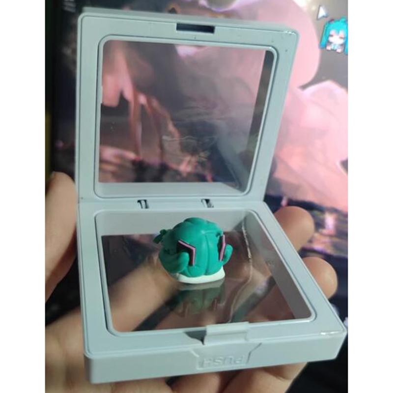 Hatsune Miku Anime Peripheral Keycaps Fufuvocaloid Series Cartoon Resin Personalized Three-Dimensional Keycap Model Toys Gifts