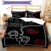 3pcs Game Controller Bedding Set Duvet Cover Closure Includes 1 Duvet Cover & 2 Pillowcases, Soft and Comfortable for All Seasons.