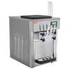 VEVOR Commercial Ice Cream Machine, 21 QT/H Yield, 1800W 3-Flavor Countertop Soft Serve Ice Cream Maker, 2 X 4L Hopper 2 X 1.8L Cylinder