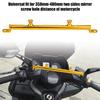 Gouden / Rode / Blauwe / Zwarte / Oranje Motorfiets Dwarsbalk Aluminium Balans Stuur Dwarsbalk voor Xciting 300/400/500