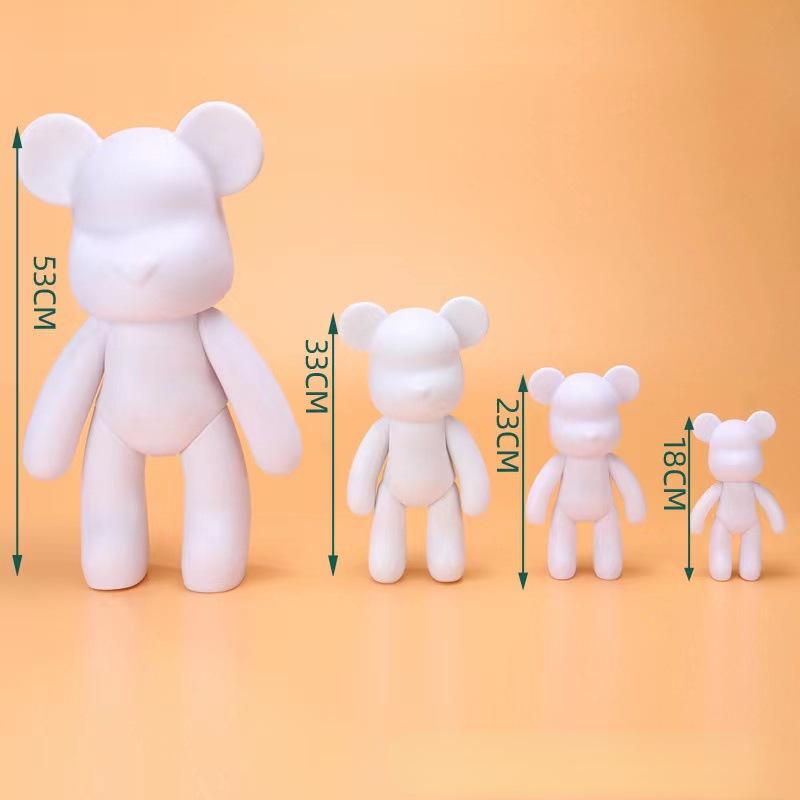Children's DIY Fluid Bear Vinyl Doll Painting Set