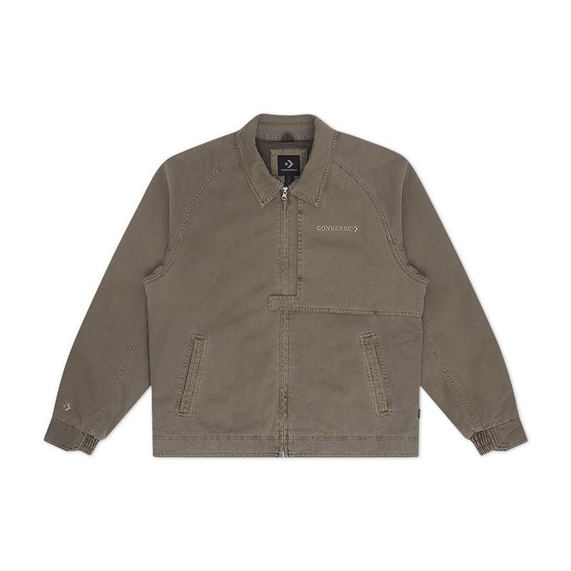 

New Converse Jackets Coats Unisex Brown 10028457-A01 XL