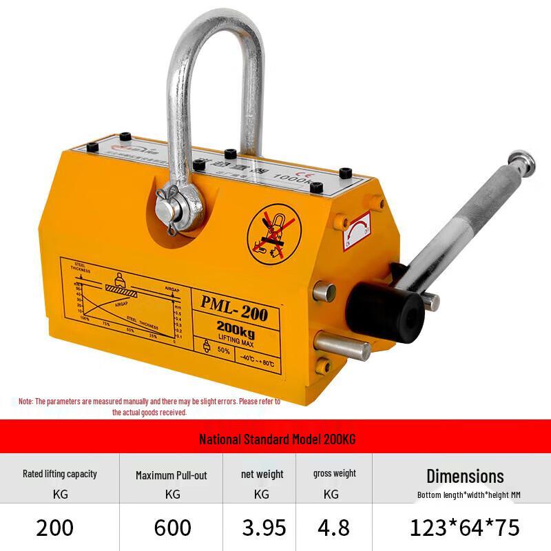 Kedehe Permanent Magnetic Lifter CN plug (adapter included)