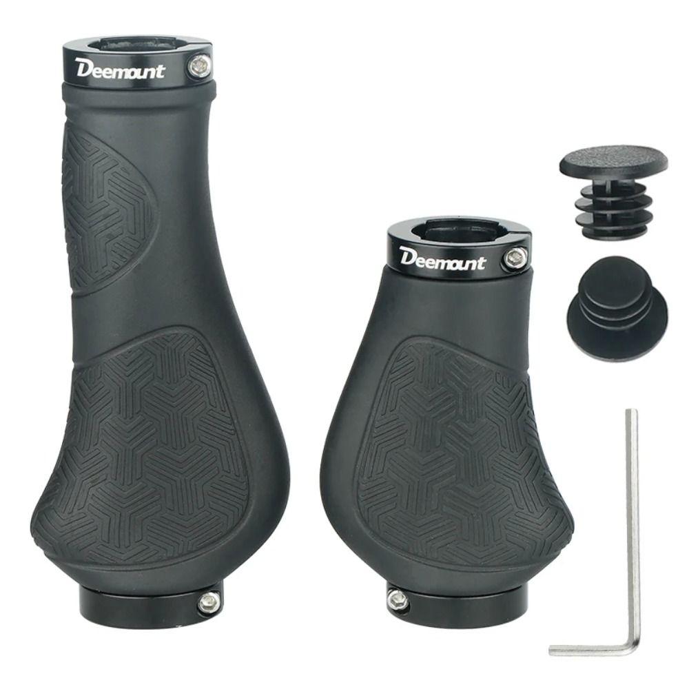 Black Bicycle Handlebar Grips 133mm 93mm Bicycle Parts Durable Bike Handle Grip