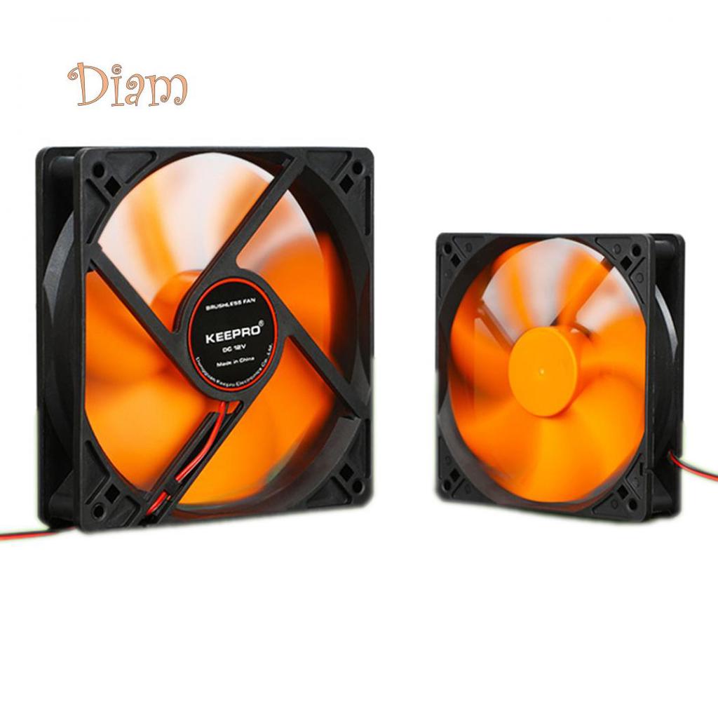 Buy ANBS 12cm 12V Silent 1200RPM Desktop PC Computer Case Cooling Fan Cooler Radiator at
