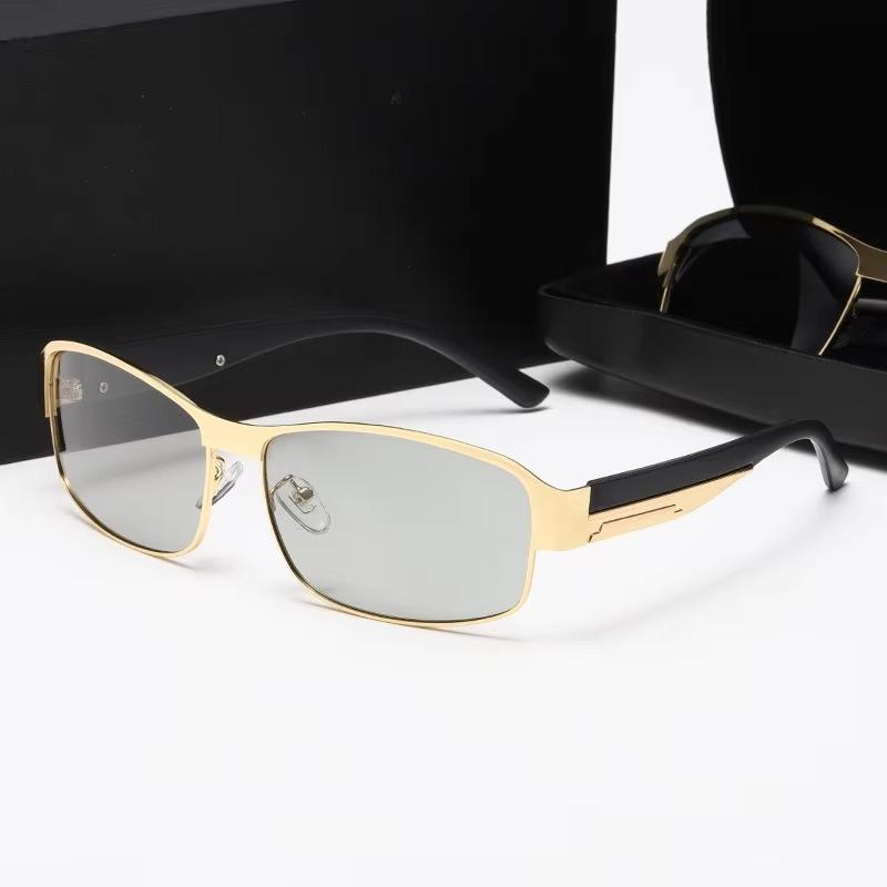 Pochromic Polarized Sunglasses UV400 Style Color-changing Lens Men Anti-glare Driving Eyeglasses  for Men