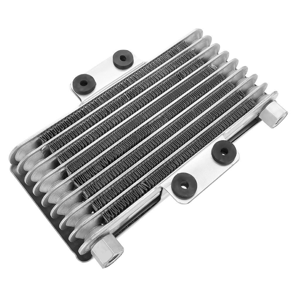Upgrade 125ml Motorcycle Engine Oil Cooler Cooling   for 125 -250  Aluminum Black