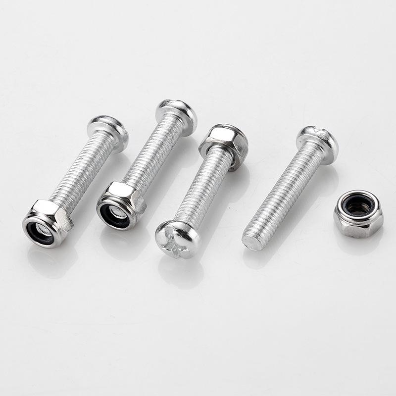 Hex Nut & Washer Set with M4*16 Self-Tapping and M6*16 Screws