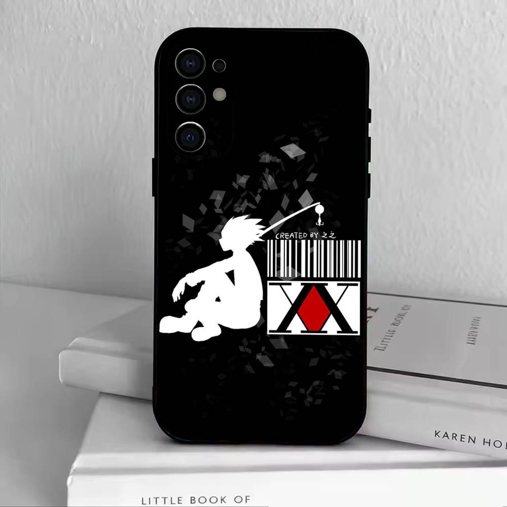 Custodia per Telefono HxH Hunter X License Silicone Nero Morbido Per Samsung S25,S24,S21,S22,S23,S30,Ultra,S20,Plus,Fe,Lite