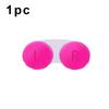 1/1pc Glasses Contact Lenses Box Left Right Eyes Contact Lens Container Candy Color Mini Women Men Travel Contact Lenses Case