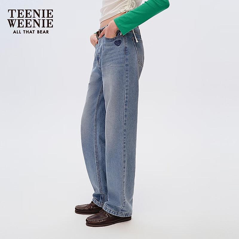 Teenie Weenie Women's Straight-Leg Denim Jeans