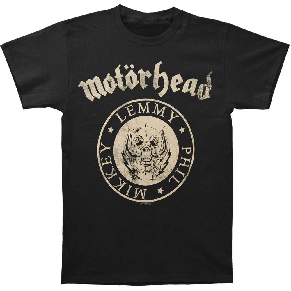 Motorhead Undercover Seal Newsprint Slim Fit T-shirt XX-Large Black Unisex T-Shirt L