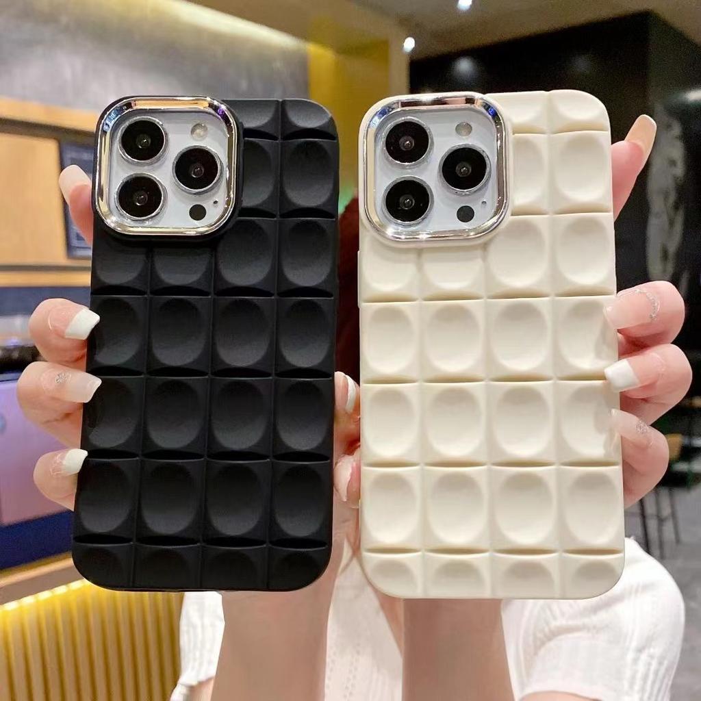 Applicable To IPhone15 13 Mobile Phone Case Contrast Color Macaron Apple 12 Anti-fall Soft Case