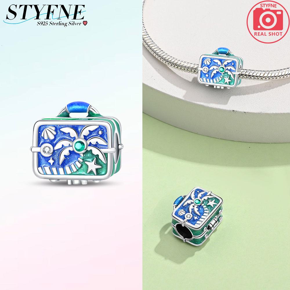 Copper Ocean World Series Sea Blue Turtle Starfish Crab Octopus Charms Bead Fit Bracelet Diy Jewelry Gift